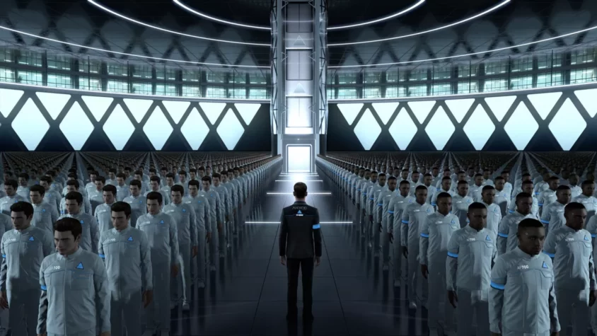 Тренировка андроидов в Detroit: Become Human