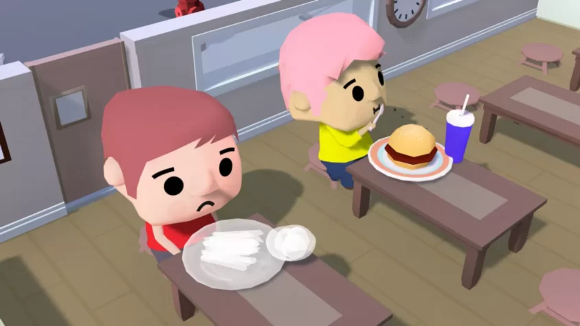 Клиенты в Diner Bros