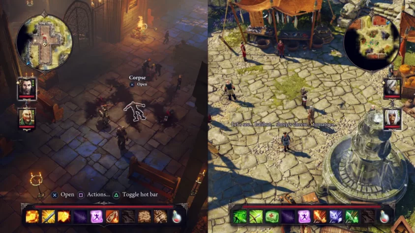Исследование мира в Divinity: Original Sin