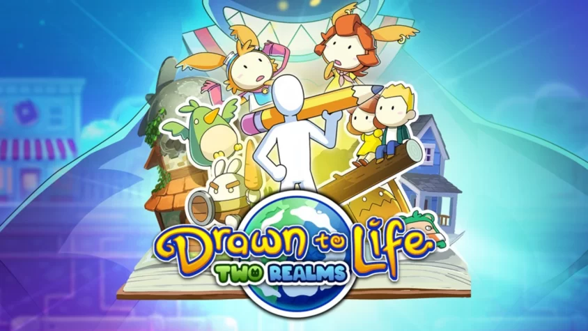 Drawn to Life: Two Realms — мир, где ты рисуешь всё Обложка игры Drawn to Life: Two Realms — если вам не хватает плюшевых персонажей, вот они