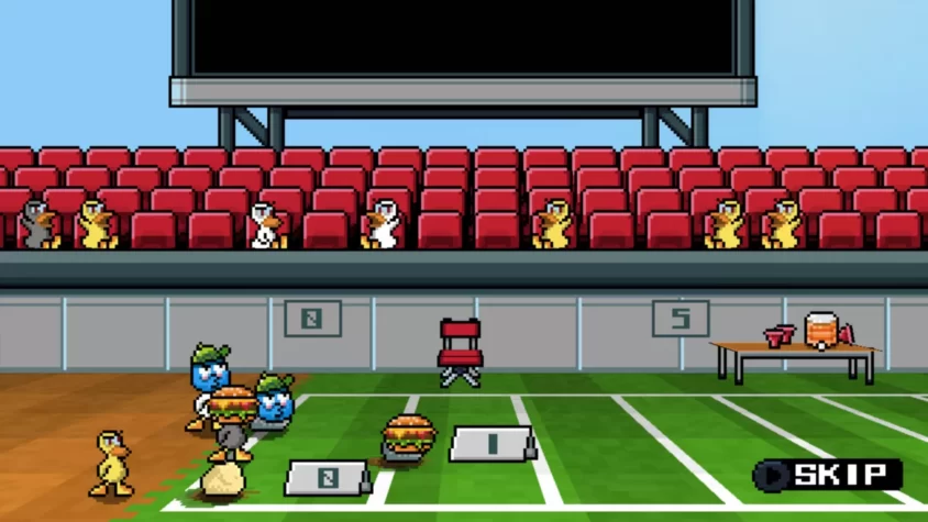 Футбол с утками в Duck Game