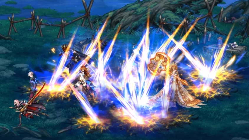 Персонажи используют свои сверхмощные атаки в Dungeon Fighter Online