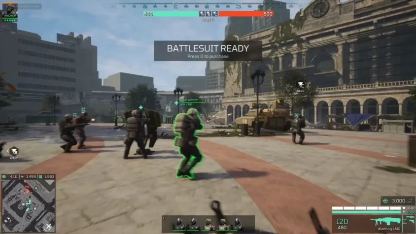 В игре Eximius: Seize the Frontline активирован боевой костюм