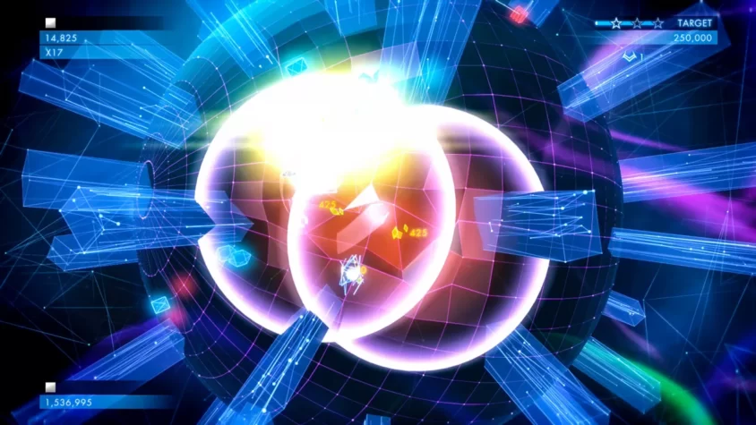 Геймплей Geometry Wars 3: Dimensions Evolved