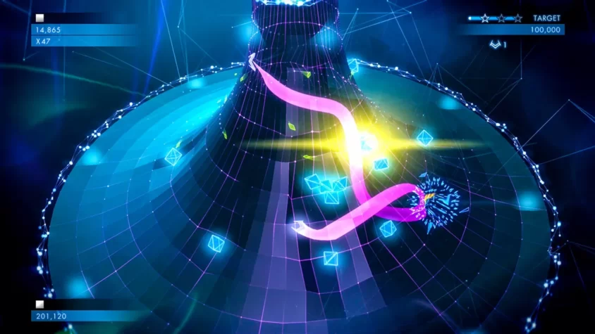 Геймплей Geometry Wars 3: Dimensions Evolved