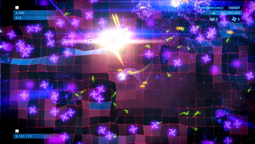 Геймплей Geometry Wars 3: Dimensions Evolved