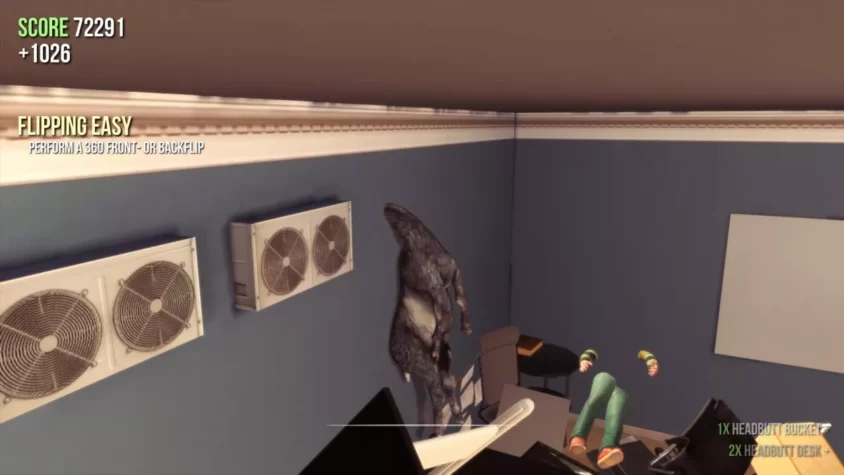 Goat Simulator — когда ты решаешь, что лучший трюк — это прилепиться к стене
