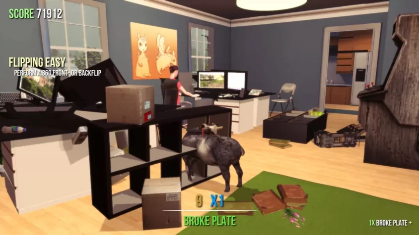 Goat Simulator — когда в комнате за компьютером оказывается не только человек, но и коза
