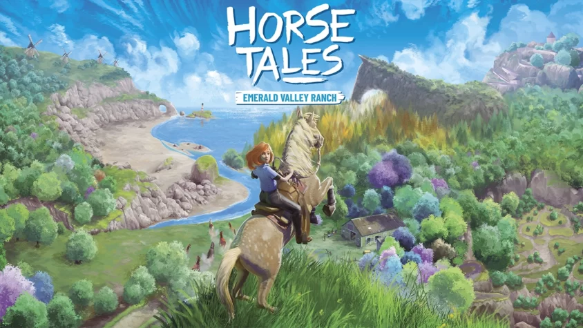 Horse Tales: Emerald Valley Ranch - Обложка игры Обложка игры Horse Tales: Emerald Valley Ranch