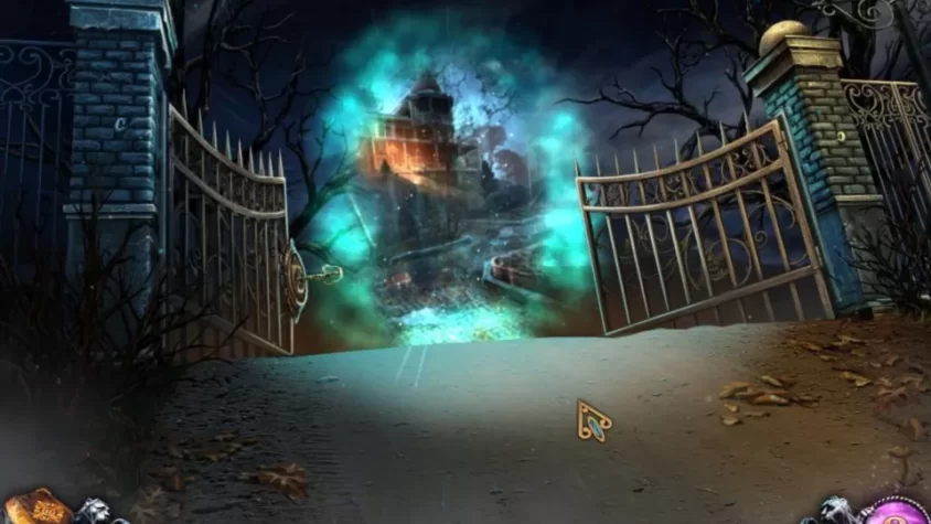 Туманное измерение через ворота в игре House of 1000 Doors: Family Secrets