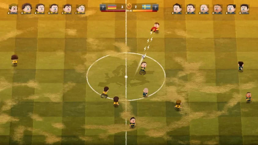 Игровой процесс в Kopanito All-Stars Soccer