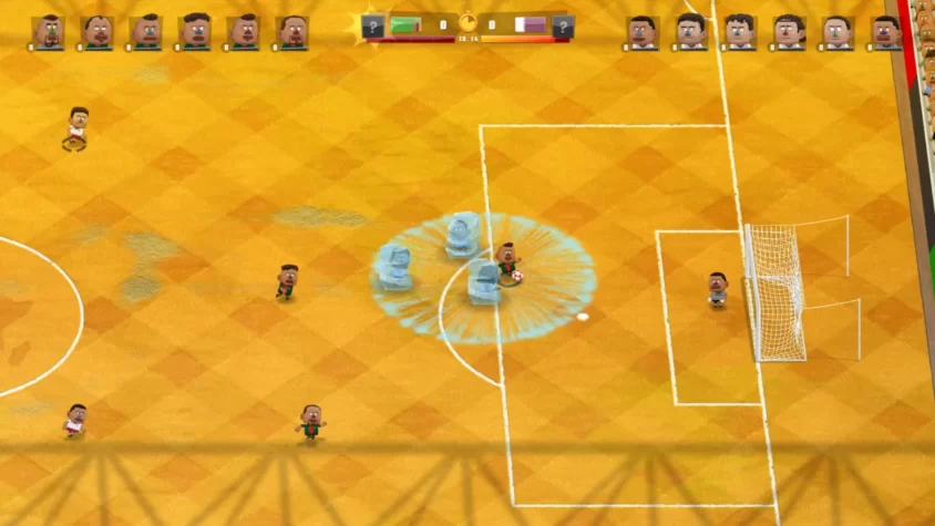 Игровой процесс в Kopanito All-Stars Soccer