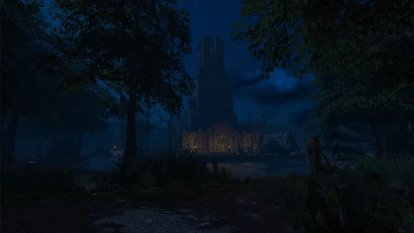 Туманное утро и темные леса Legend of Grimrock II — где старые руины ждут твоего визита