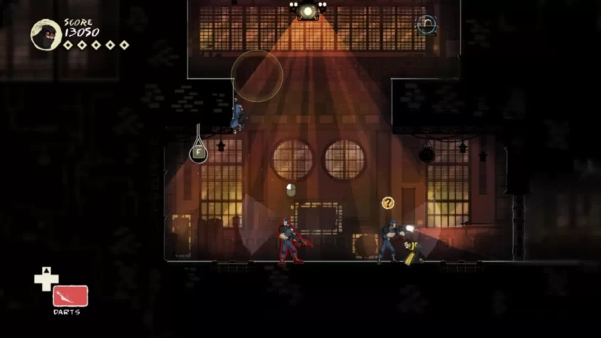 Сцена из игры Mark of the Ninja