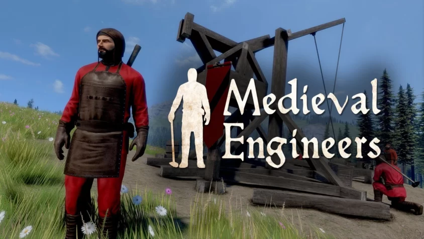 Medieval Engineers — мир средневекового строительства Обложка игры Medieval Engineers