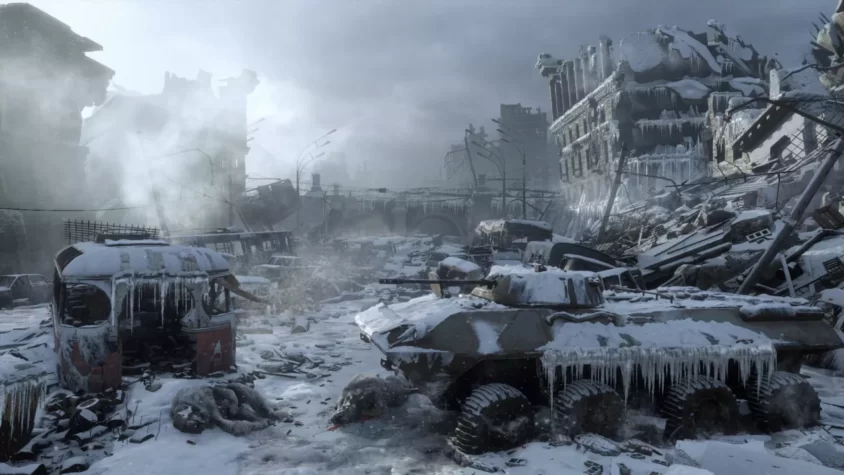 Разрушенный мир Metro Exodus