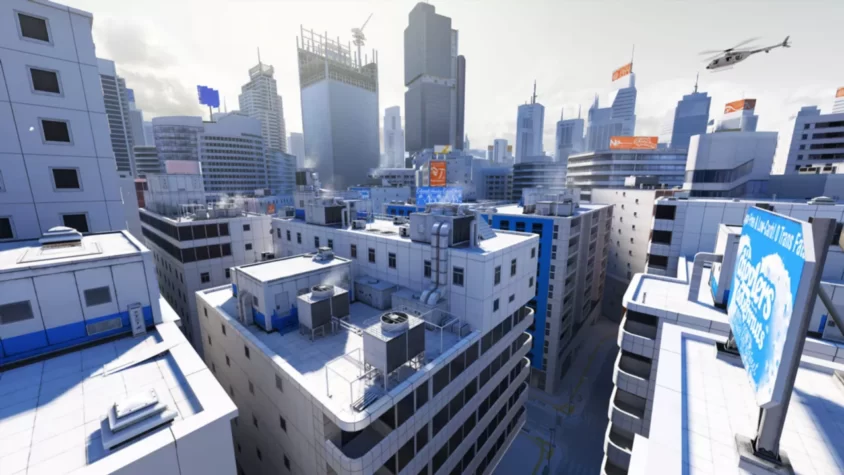 Городские виды из Mirror's Edge