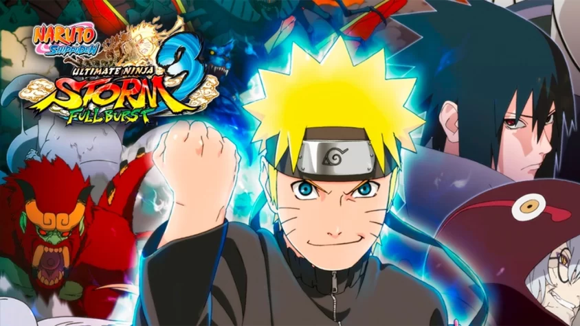 Naruto Shippuden: Ultimate Ninja Storm 3 Full Burst - Обложка Обложка игры Naruto Shippuden: Ultimate Ninja Storm 3 Full Burst