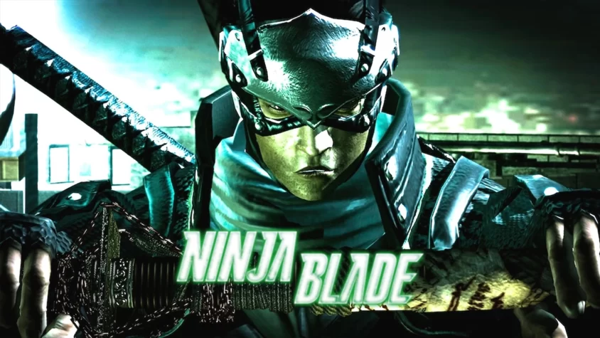 Ninja Blade — игра о ниндзя, который, похоже, никогда не отдыхает Обложка игры Ninja Blade, главный герой с мечом в руках, готовый к бою