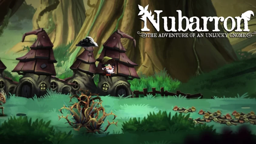 Nubarron: Приключения несчастного гнома Обложка игры Nubarron: Приключения несчастного гнома