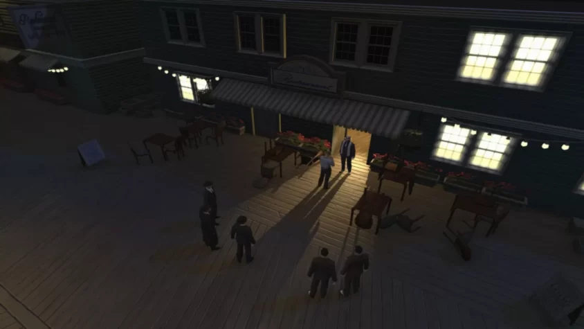 Omerta: City of Gangsters — свет в ресторане горит, но не все так спокойно, как кажется на первый взгляд