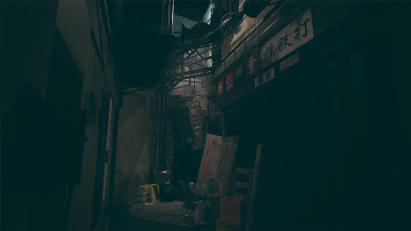 Тёмный переулок в ParanormalHK
