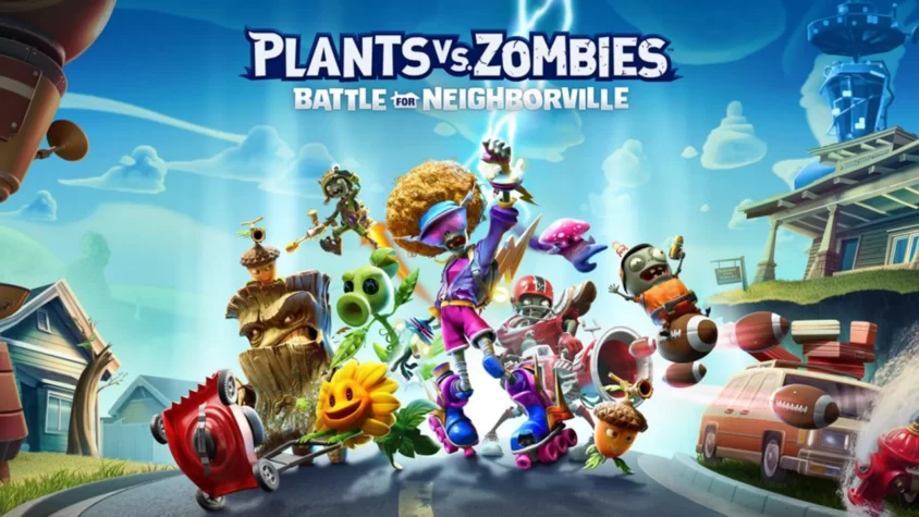 Plants vs. Zombies: Battle for Neighborville Обложка игры Plants vs. Zombies: Battle for Neighborville