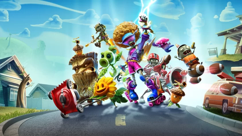Герои Plants vs. Zombies: Battle for Neighborville на поле боя