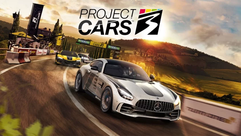 Project CARS 3 – шикарные машины, пейзажи и разочарования Обложка игры Project CARS 3 с шикарным Mercedes на фоне живописных пейзажей