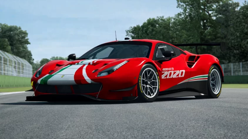 Ferrari 488 GT3 2020 в RaceRoom Racing Experience