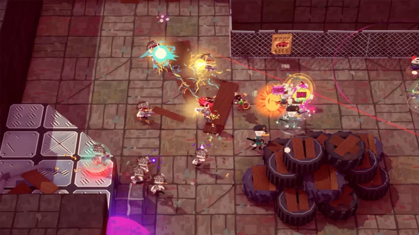Экшен с множеством врагов в Relic Hunters Legend