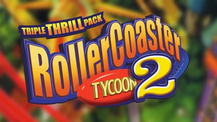 Обложка игры RollerCoaster Tycoon 2