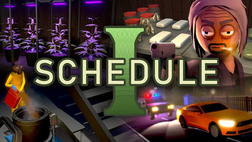 Schedule I — криминальный мир, о котором не все говорят вслух Обложка игры Schedule I — между наркоторговлей и стелсом, с минимальными усилиями