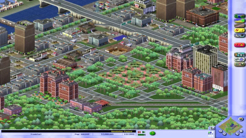 Город в SimCity 3000 Unlimited: строй, разрушай, повторяй