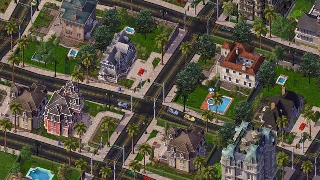 Пригород в игре SimCity 4