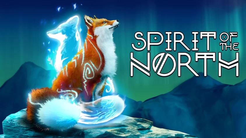 Spirit of the North Обложка игры Spirit of the North с изображением лисы, окруженной светом и магическими узорами