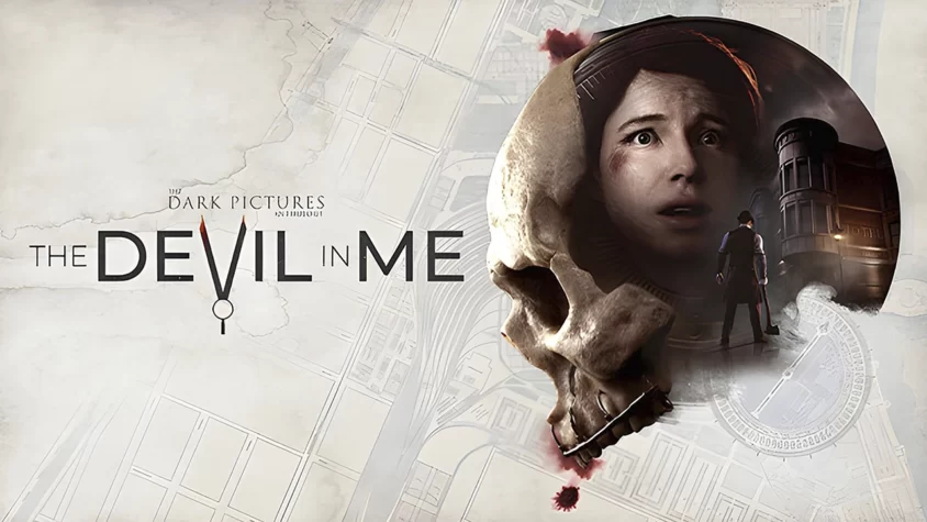 The Dark Pictures Anthology: The Devil in Me — Обложка Обложка игры The Dark Pictures Anthology: The Devil in Me