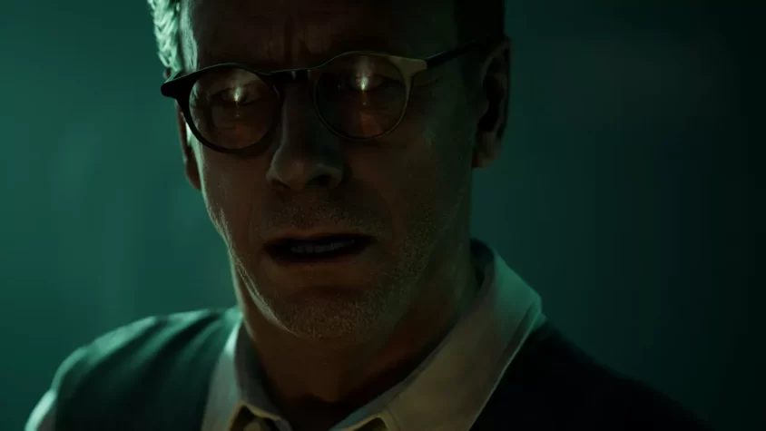 Персонаж с очками в игре The Dark Pictures Anthology: The Devil in Me
