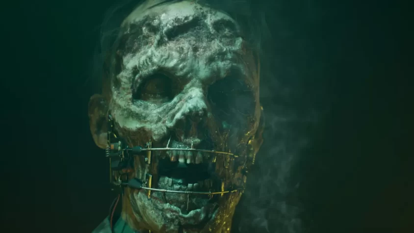 Монстр с металлическими брекетами в игре The Dark Pictures Anthology: The Devil in Me