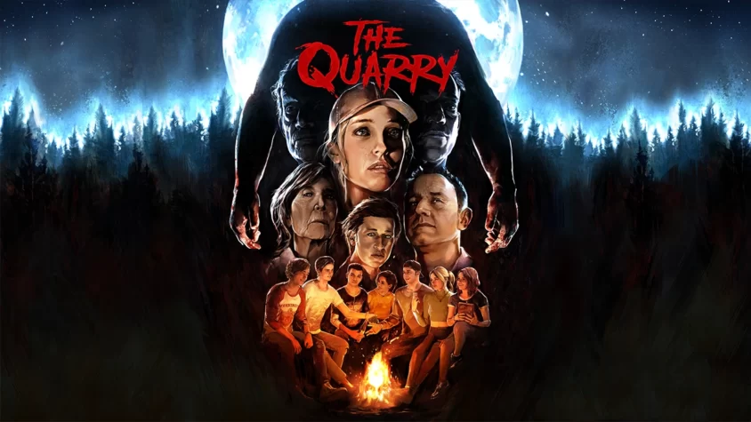 The Quarry: место, где вы хотите попасть… если хотите встретить ужасы. Обложка игры The Quarry
