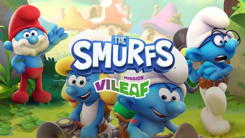 The Smurfs: Mission Vileaf — миссия, которая звучит важнее, чем есть на самом деле Обложка игры The Smurfs: Mission Vileaf, где смурфики готовятся к очередной нелепой миссии