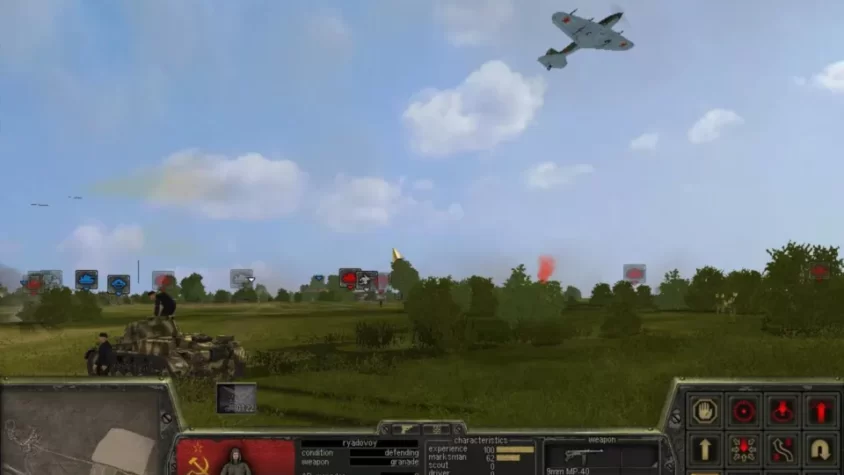 Геймплей игры Theatre of War 2: Kursk 1943