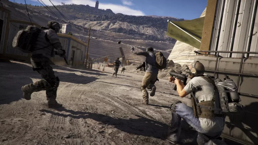 Бои на улице в игре Tom Clancy's Ghost Recon Wildlands