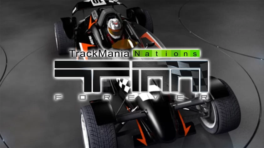 TrackMania Nations Forever — настоящая гонка с головой в асфальт Обложка игры TrackMania Nations Forever