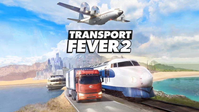 Transport Fever 2 – где ты строишь транспортные сети, а они сыплются Обложка игры Transport Fever 2