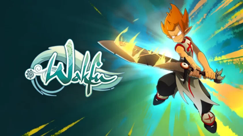 Wakfu: Стратегия и магия в одном флаконе Обложка игры Wakfu с персонажем, держащим огненный меч