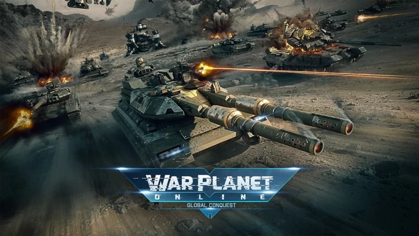 Глобальные сражения с танками и роботами, погружающие в мир войны War Planet Online: Global Conquest