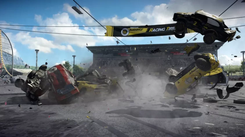 Wreckfest - В воздухе машины, руины и беспощадное столкновение на арене