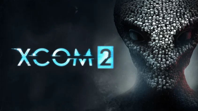 Обложка XCOM 2 Обложка игры XCOM 2 с изображением инопланетянина, состоящего из черепов