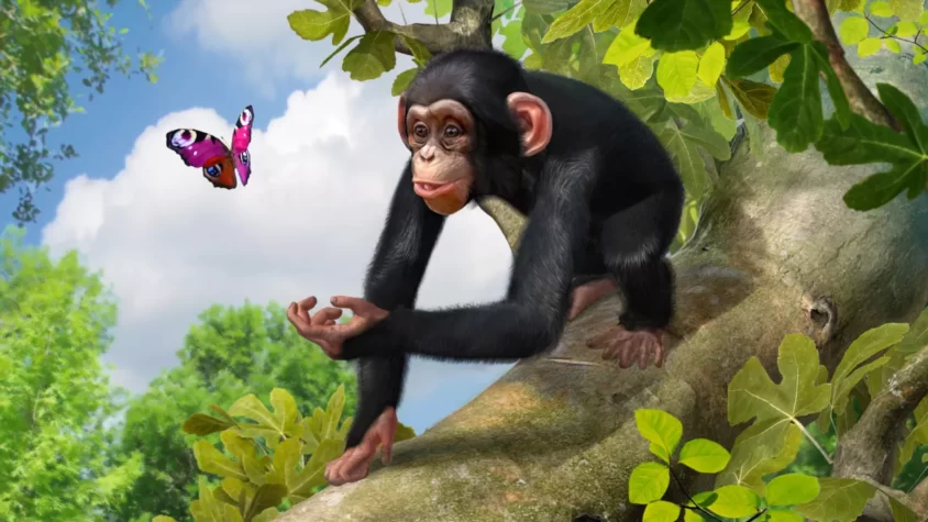 Шимпанзе в Zoo Tycoon: Ultimate Animal Collection